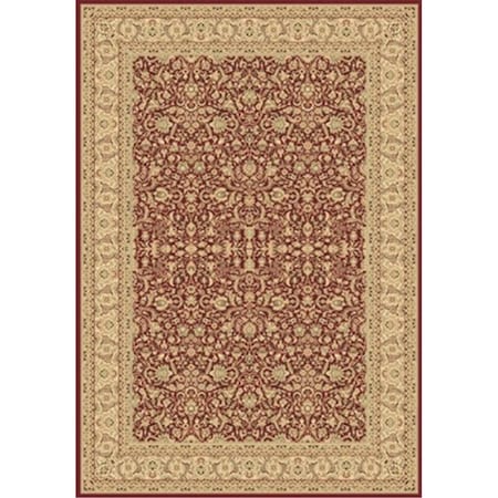 Dynamic Rugs Legacy 9.2 x 12.10 58004-300 Rug - Red LE101458004300